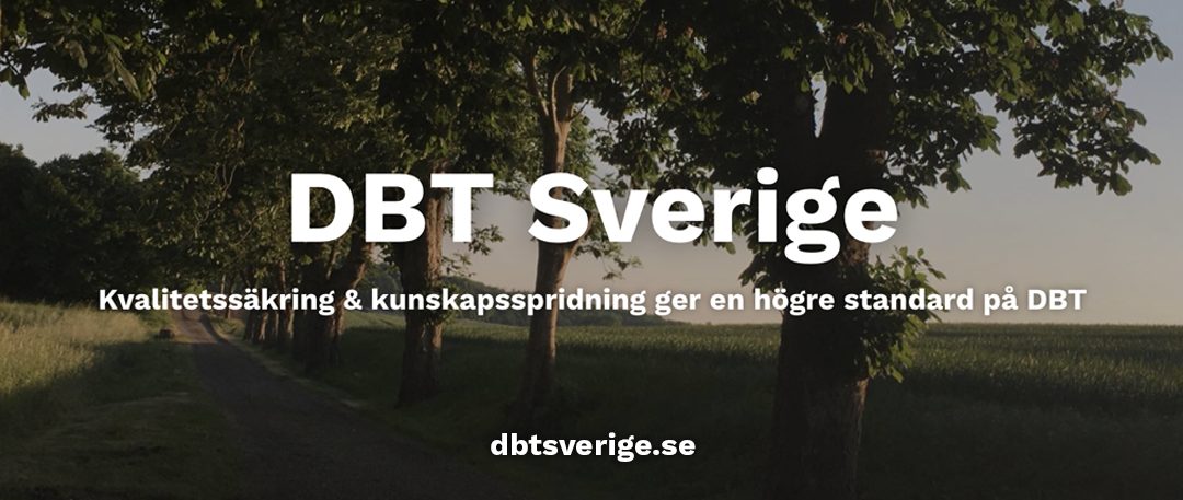 Välkomna till DBT Sveriges ZOOM-föreläsningar!