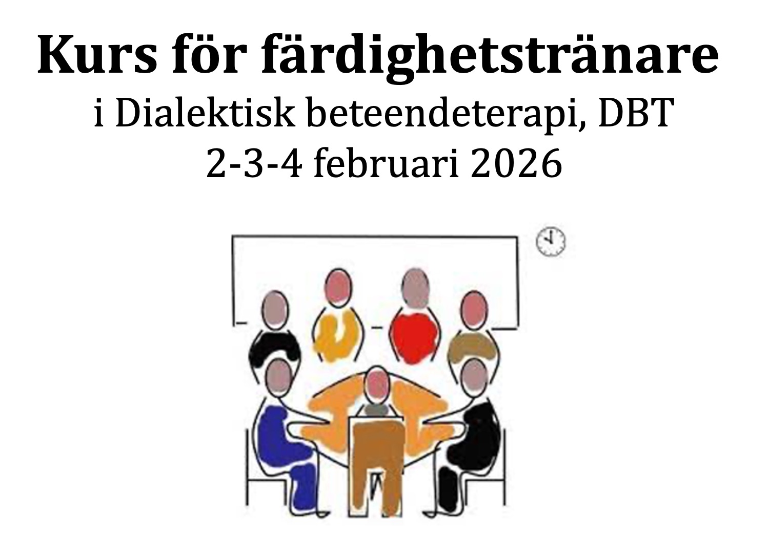 Kurs för färdighetstränare, 2-4 februari 2026